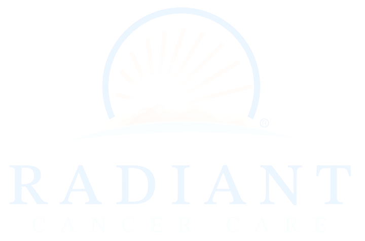 Radiant Cancer Care White Logo