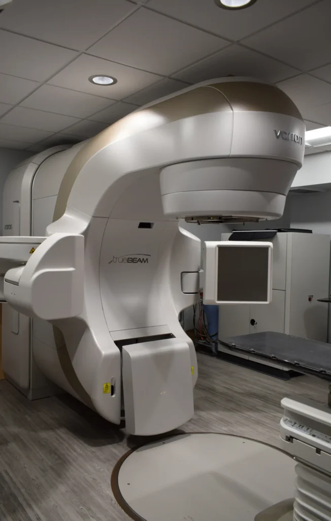 electron beams deposit their energy close to the surface (1)